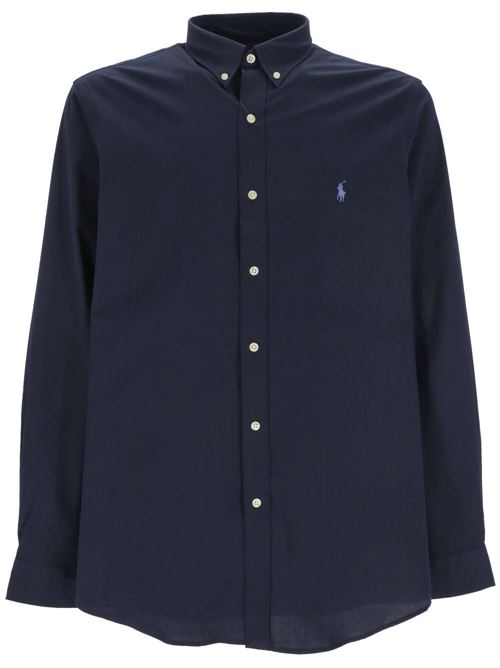 Camicia blu da uomo. Polo Ralph Lauren | 710928254001